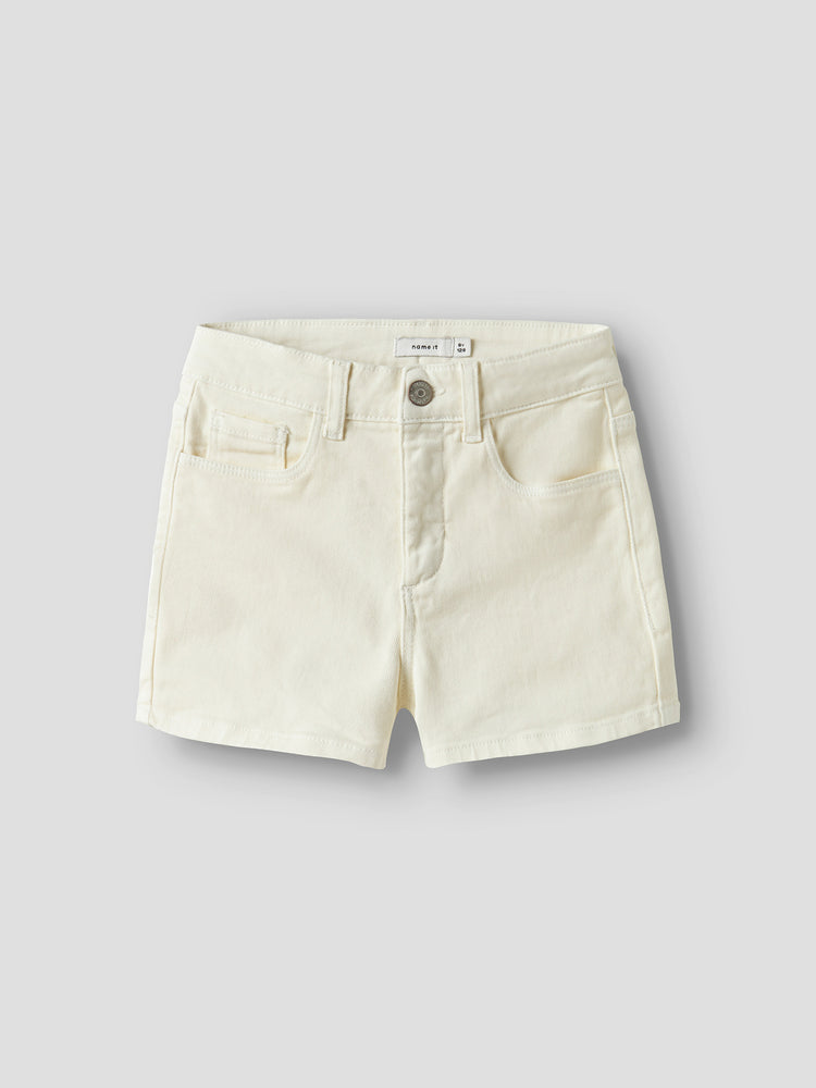 Εφηβικό σορτς τζιν NKFROSE MOM TWILL SHORTS 1081-BK NOOS 13252819 | 13252819