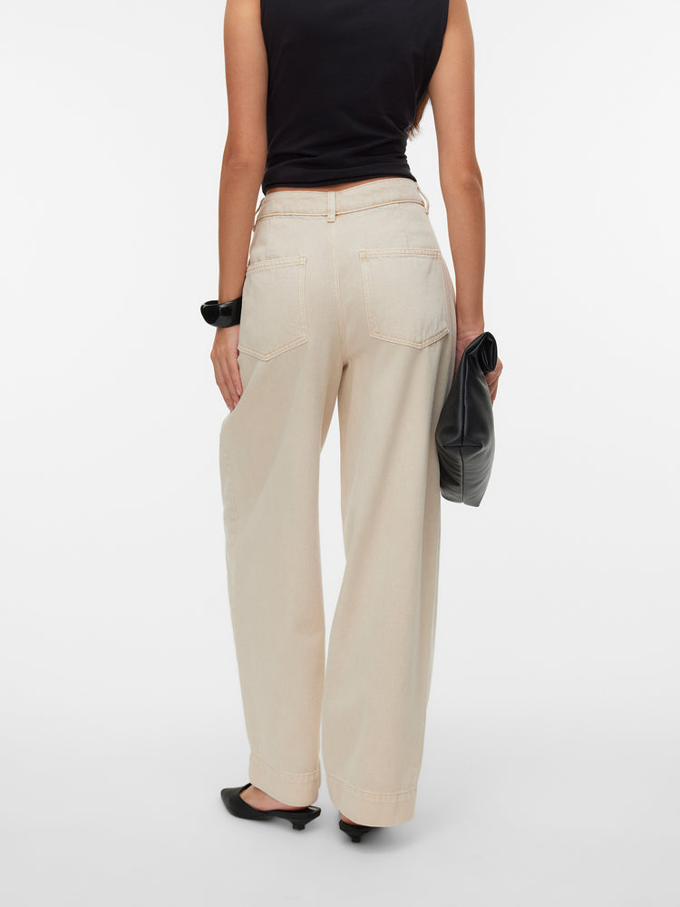 Γυναικείο παντελόνι τζιν VMZELDA HR BARREL COLORED DNM JEANS 10346823 | 10346823