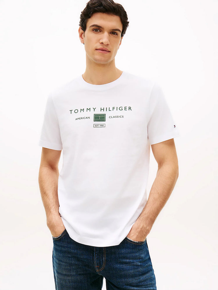 Ανδρικό t-shirt BRAND LOVE MONO STACK TEE MW0MW42365YBR | MW0MW42365YBR