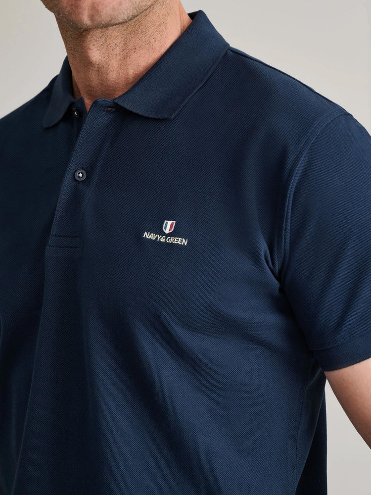 Ανδρικό polo marine blue 24GE.300.9 | 24GE.300.9