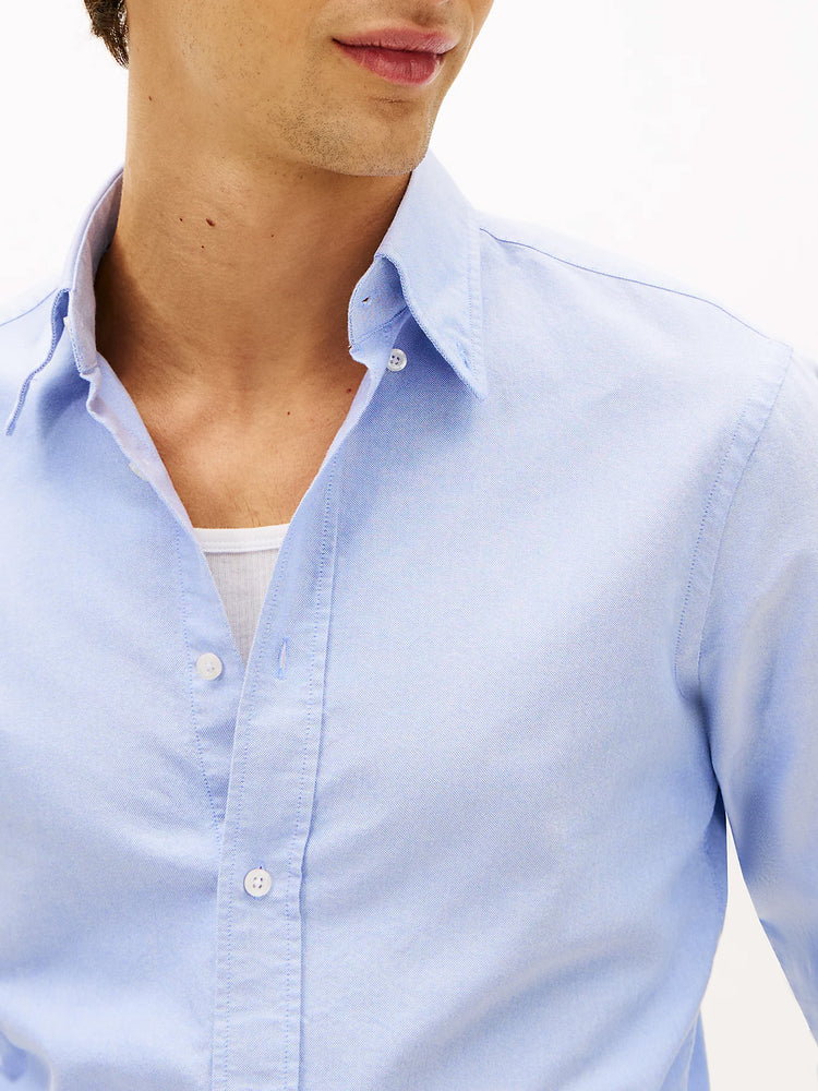 Ανδρικό πουκάμισο DC BUTTON DOWN OXFORD SHIRT MW0MW39754CBR | MW0MW39754CBR