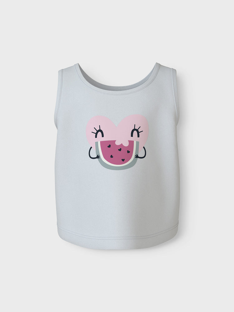 Παιδική μπλούζα μακό NMFVIGEA TANK SHORT TOP 13241642 | 13241642