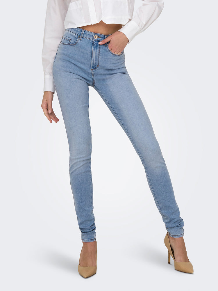 Γυναικείο παντελόνι τζιν ONLROYAL HW SKINNY DNM 15328195 | 15328195