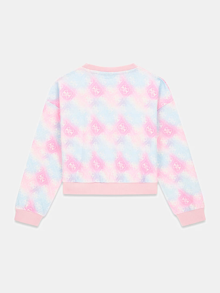 Εφηβική μπλούζα φούτερ crop LS active top J5YQ03KA6R4PE27 | J5YQ03KA6R4PE27