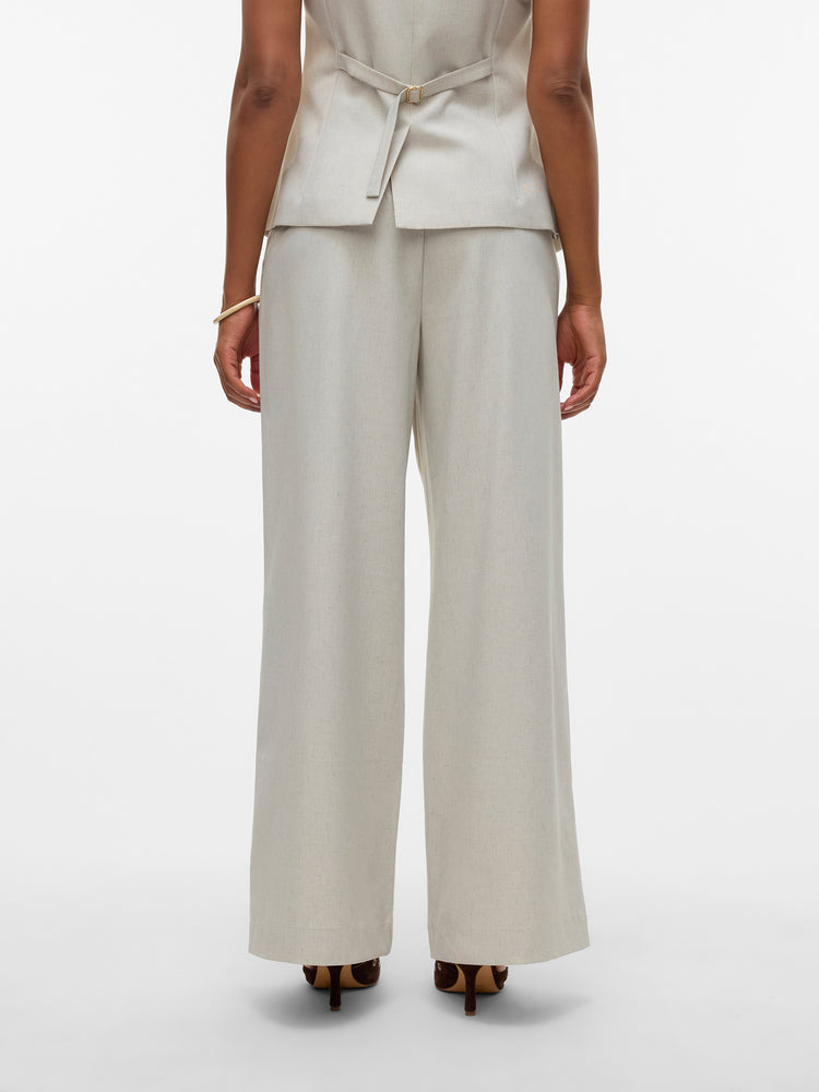Γυναικεία παντελόνα VMMIKELA MW WIDE PANTS 10330003 | 10330003