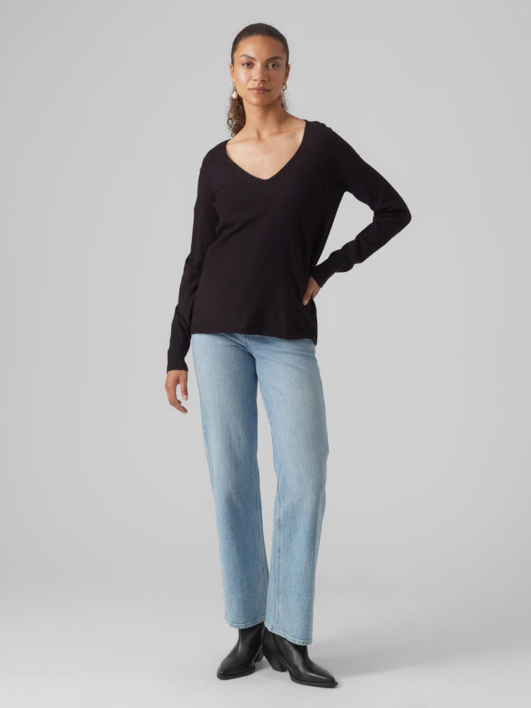 Γυναικεία μπλούζα VMHAPPINESS LS V-NECK PULLOVER GA BOO 10290604 | 10290604