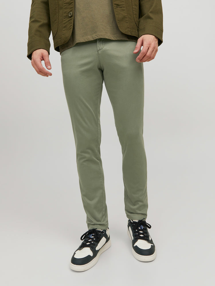 Ανδρικό παντελόνι καπαρντινέ lichen green JPSTMARCO BOWIE NOOS 12150148 | 12150148