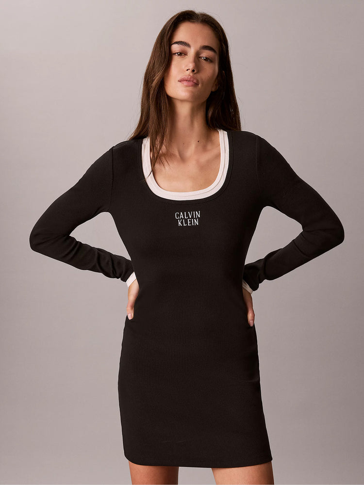 Γυναικείο φόρεμα ριπ LS COLOR BLOCK 2X2 BABY RIB TEE LV047H202GUB1 | LV047H202GUB1