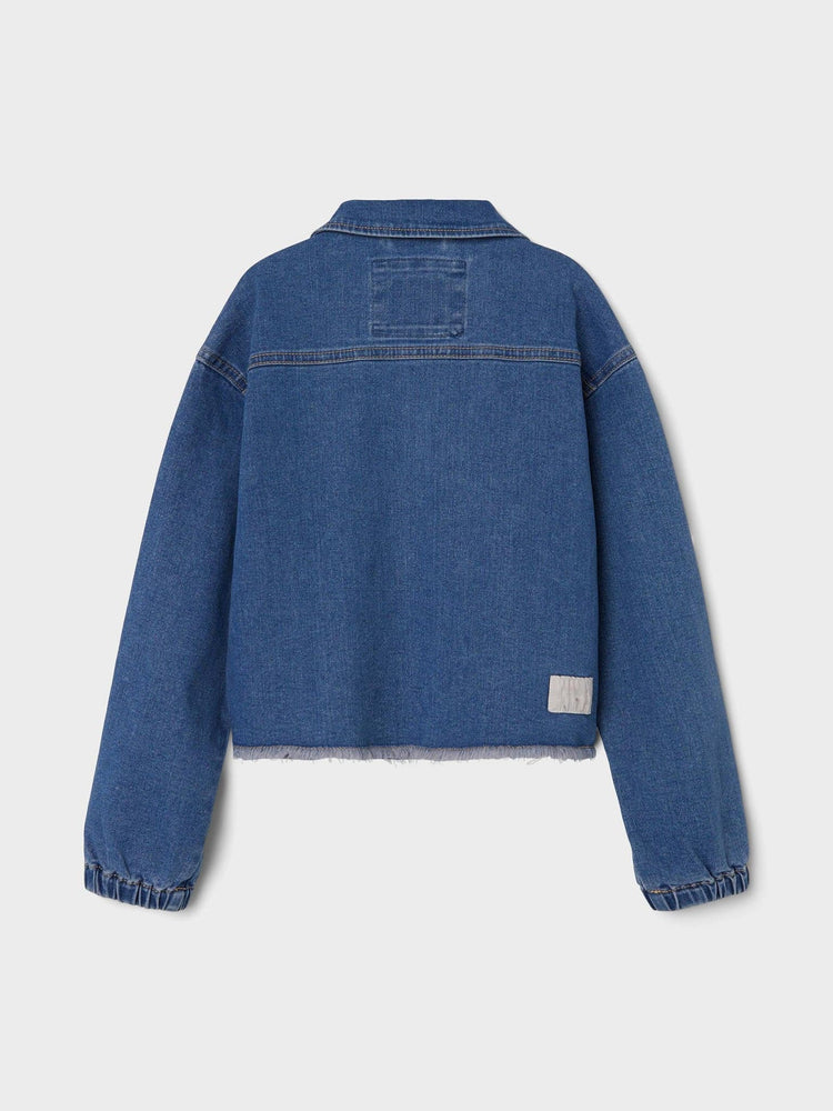 Εφηβικό μπουφάν τζιν crop NKFNYNNE DNM JACKET 5294-YG 13220593 | 13220593