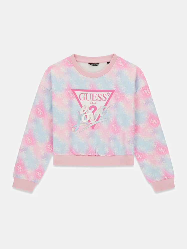 Εφηβική μπλούζα φούτερ crop LS active top J5YQ03KA6R4PE27 | J5YQ03KA6R4PE27