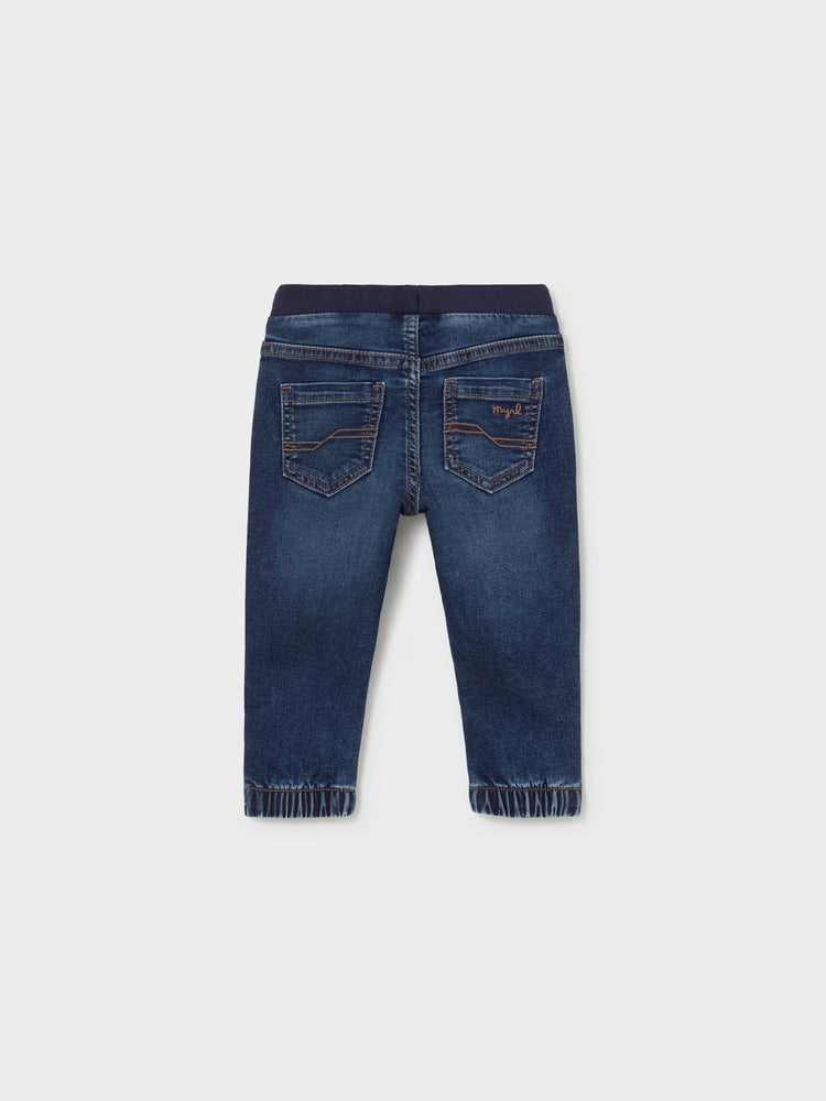 Βρεφικό παντελόνι τζιν jogger 16-02543-066 | 16-02543-066