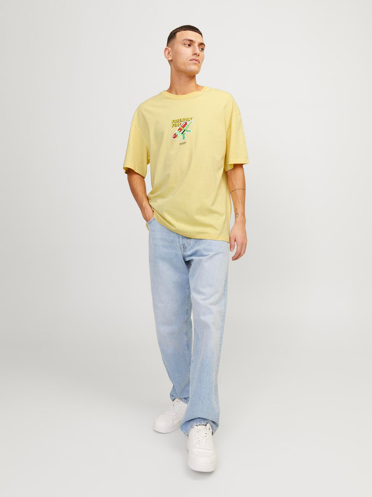 Ανδρικό t-shirt JORBLOCKPOP TEE SS CREW NECK TG LN 12254169 | 12254169