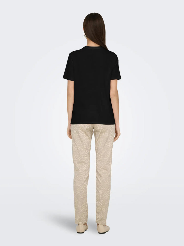 Γυναικείο t-shirt ONLPARKER S/S O-NECK BLING TOP BOX 15343568 | 15343568