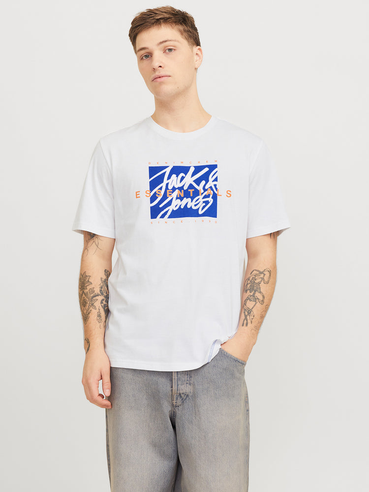 Ανδρικό t-shirt JJCOLTON TEE SS CREW NECK LN 12268439 | 12268439