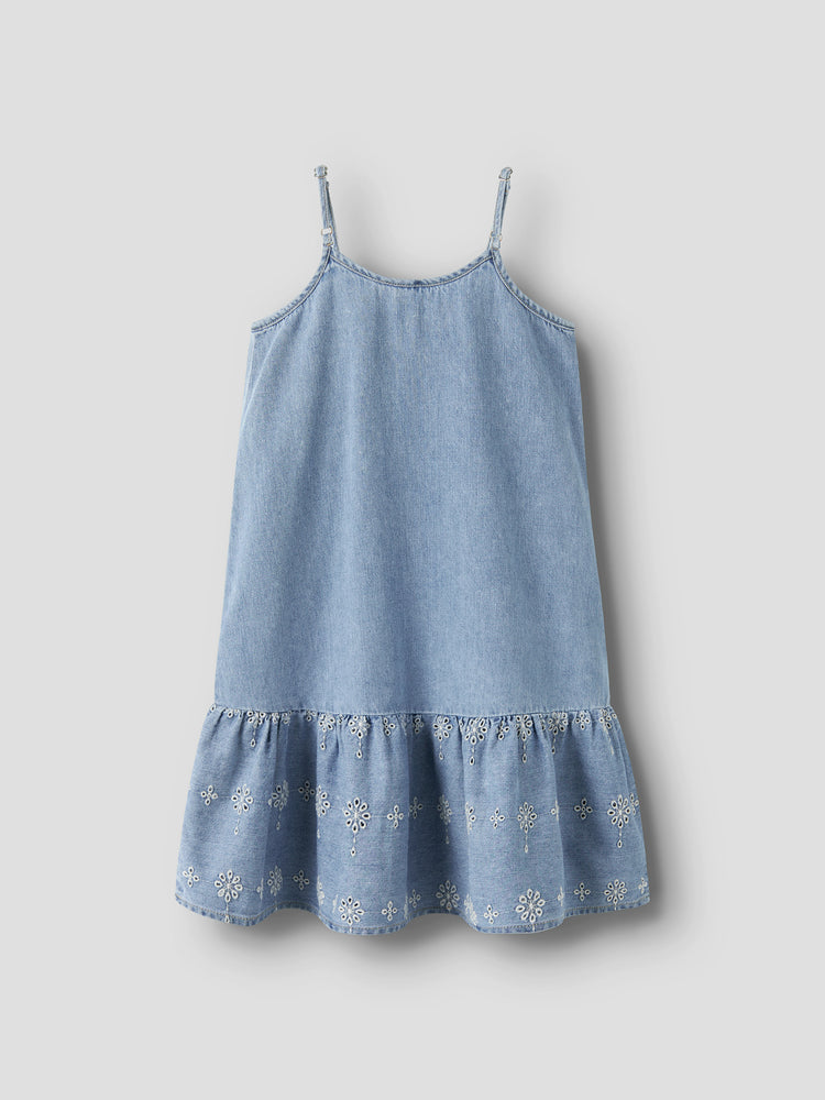 Εφηβικό φόρεμα τζιν NKFHAVEN DNM ANGLAISE DRESS 13254132 | 13254132