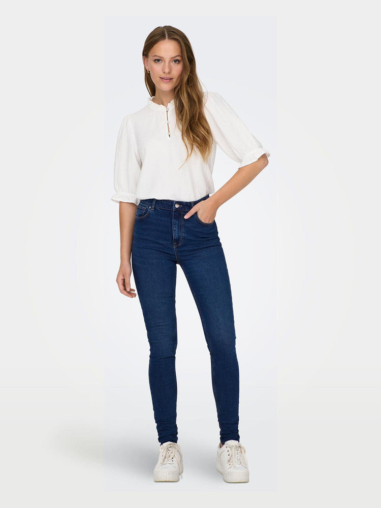 Γυναικείο παντελόνι τζιν ONLDRUNA HW SKINNY DNM PIMBOX 15309878 | 15309878