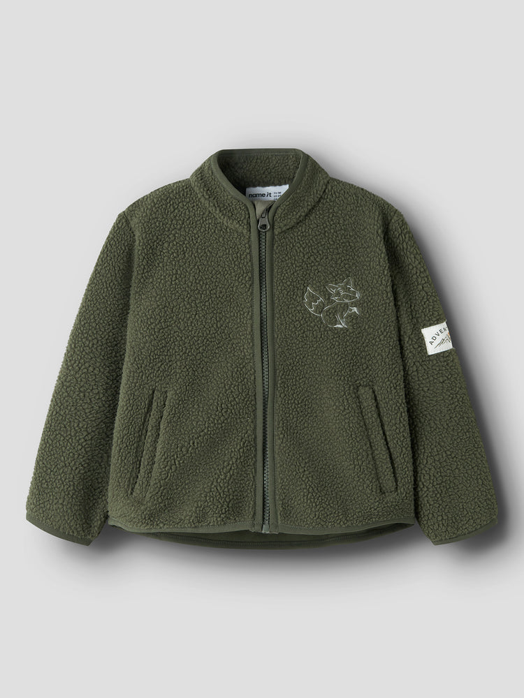 Παιδική ζακέτα fleece NMMOWE LS NREG TEDDY CARD 13260142 | 13260142