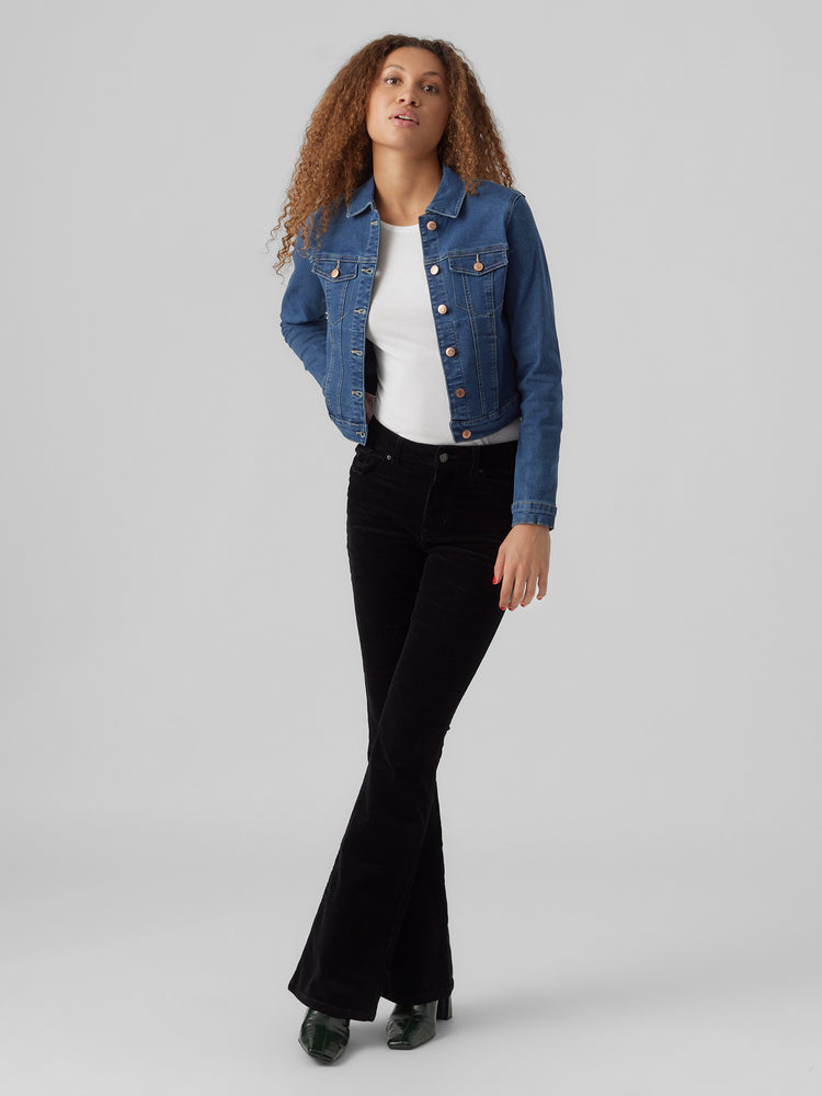 Γυναικείο τζάκετ τζιν medium blue VMLUNA LS SLIM DNM JACKET MIX GA NOOS 10279492 | 10279492