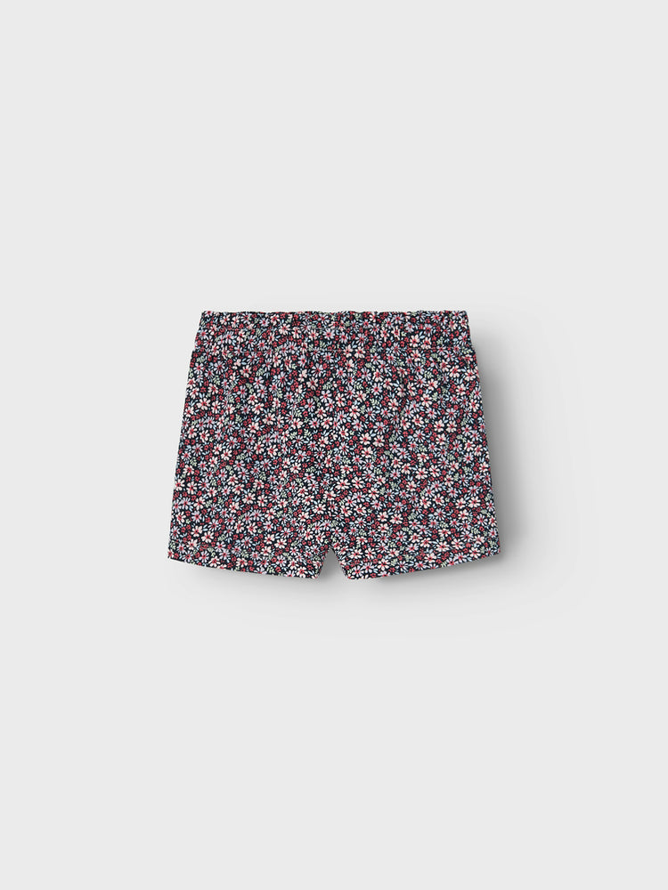 Παιδικό σορτς φλοράλ NMFVILINSE SHORTS 13228158 | 13228158
