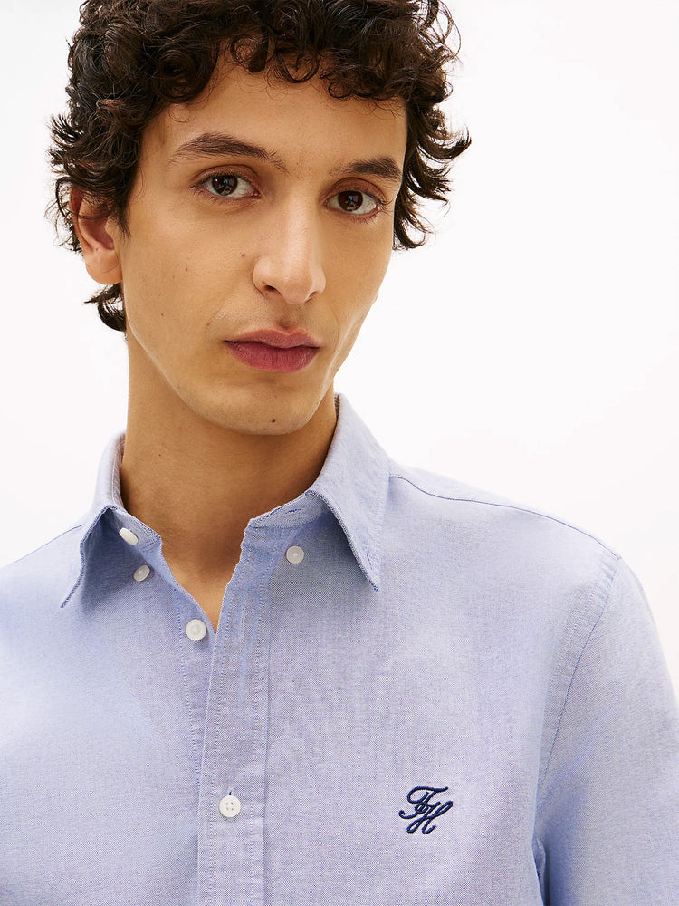 Ανδρικό πουκάμισο oxford HERITAGE OXFORD IMD RF SHIRT MW0MW42422C84 | MW0MW42422C84