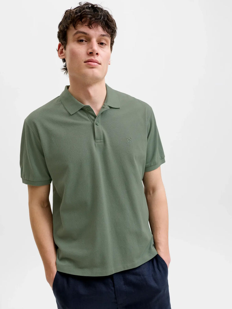Ανδρικό polo JPRBLAWESTON SS POLO 12297755 | 12297755