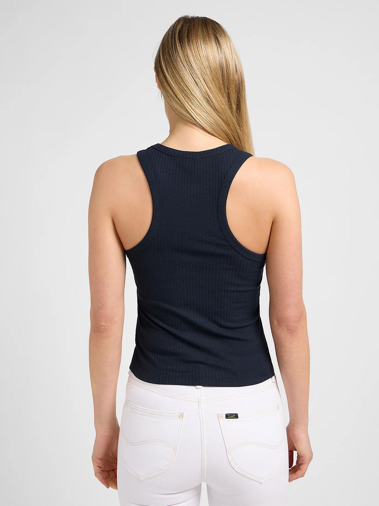 Γυναικείο top Ribed Tank Unionall Black LQ60WKA76 | LQ60WKA76