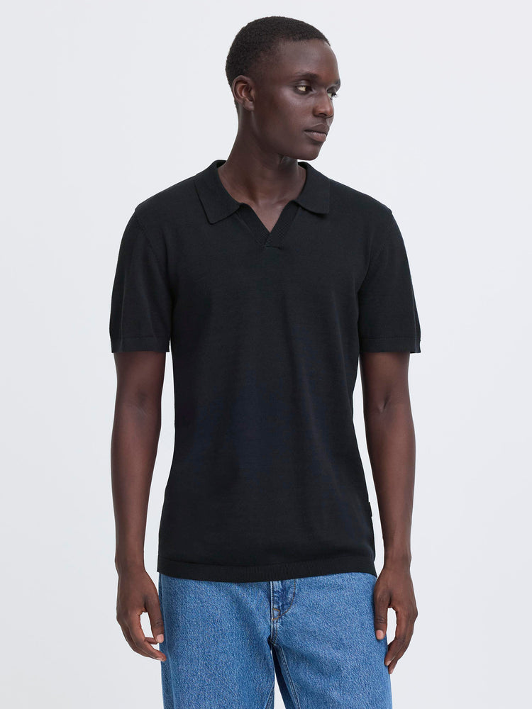 Ανδρικό polo πλεκτό BHBRAY KNIT POLO SPLIT NECK 20720236 | 20720236