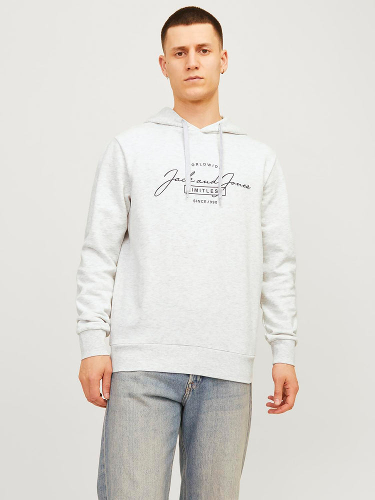 Ανδρική μπλούζα φούτερ μελανζέ JJFERRIS SWEAT HOOD 12256838 | 12256838