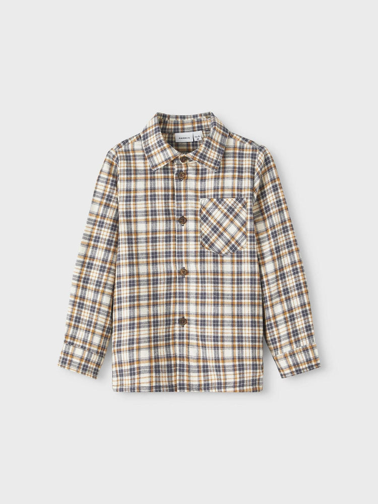 Παιδικό πουκάμισο καρό NMMRESOREN LS SHIRT 13222839 | 13222839