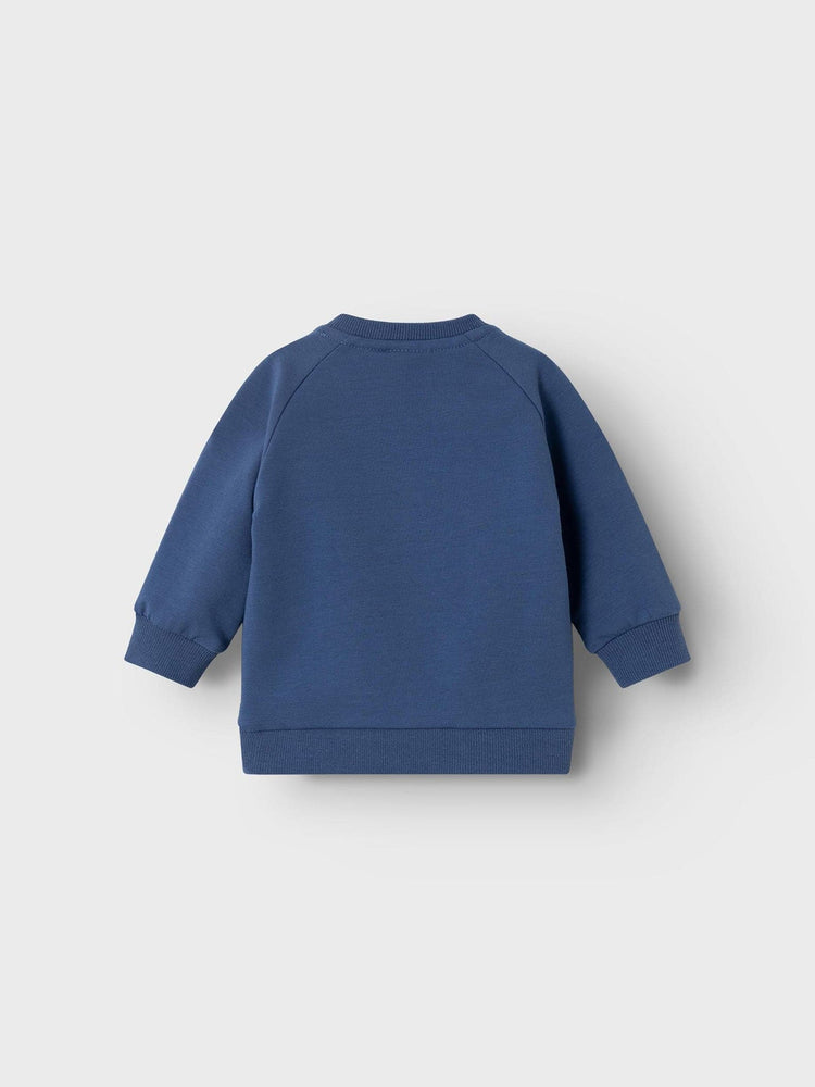 Βρεφική μπλούζα φούτερ NBMSOLAR LS SWEAT BRU 13223301 | 13223301
