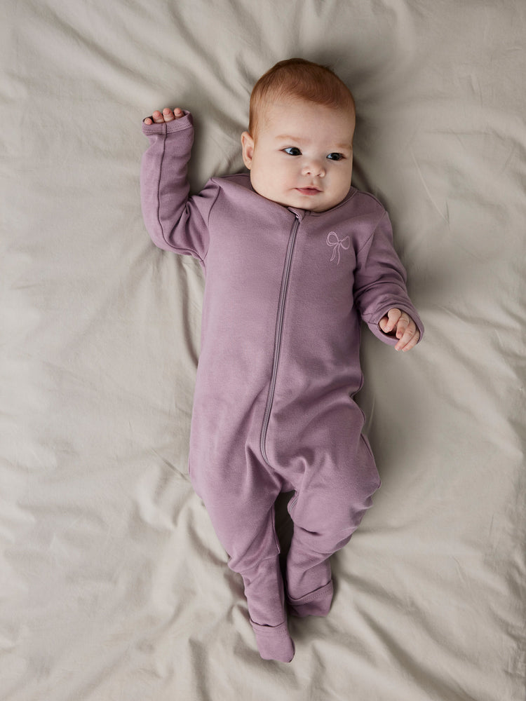 Βρεφικά φορμάκια σετ 2 τεμ NBFNIGHTSUIT 2P ZIP FF PINK BOW NOOS 13240985 | 13240985