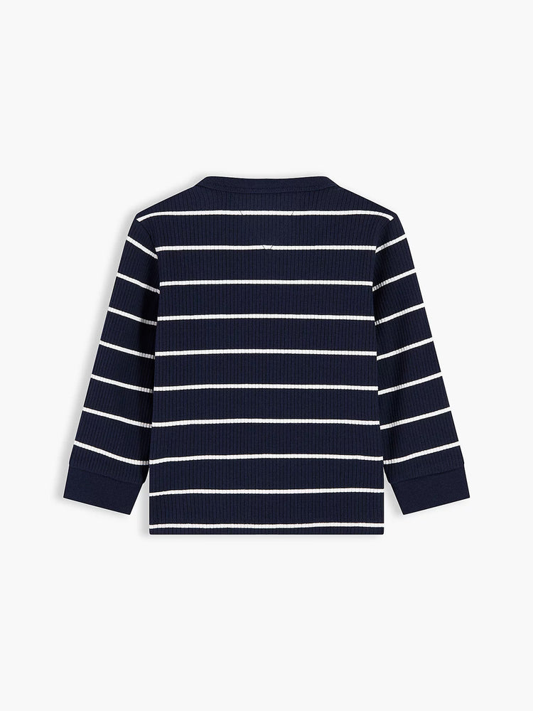 Βρεφική μπλούζα ριπ RIB T-SHIRT LS KN0KN02333C1G | KN0KN02333C1G