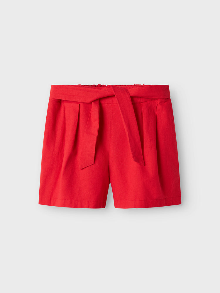 Εφηβικό σορτς λινό NKFFALINNEN SHORTS 13227399 | 13227399