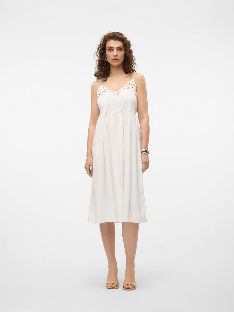 Γυναικείο φόρεμα VMVERA SINGLET CALF DRESS WVN VIP 10326447 | 10326447