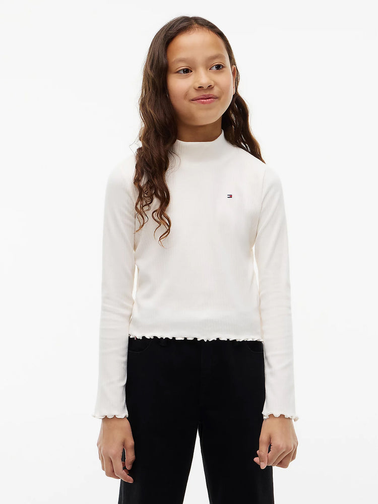 Παιδική μπλούζα ριπ MOCK NECK TOP LS KG0KG08802YBH | KG0KG08802YBH
