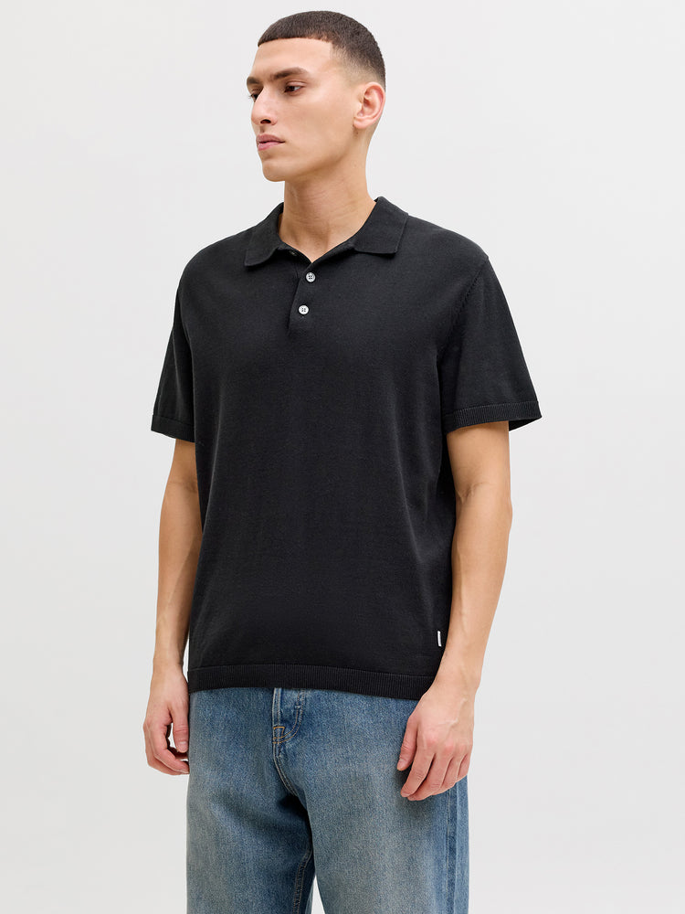 Ανδρικό polo πλεκτό JJWILL KNIT POLO SS 12288552 | 12288552