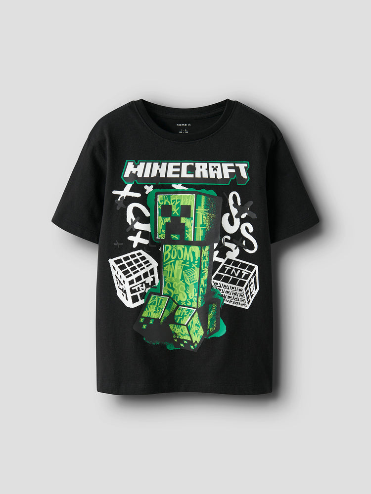 Εφηβική μπλούζα NKMDI MINECRAFT SS NREG TOP BOX NOOS 13252214 | 13252214