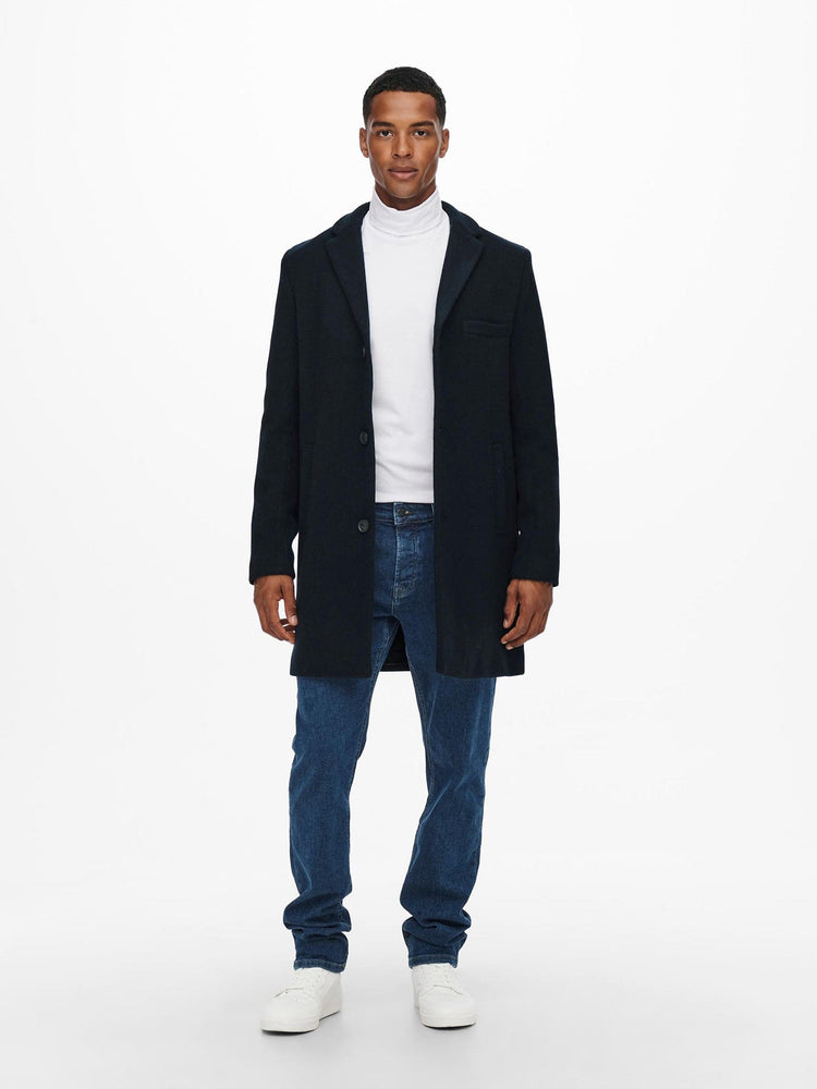 Ανδρικό παλτό ONSJAYLON WOOL COAT NOOS OTW 22019594 | 22019594