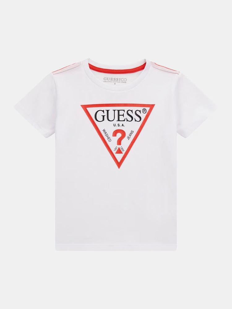 Παιδική μπλούζα μακό ss t-shirt core N73I55K8HM0TWHT | N73I55K8HM0TWHT