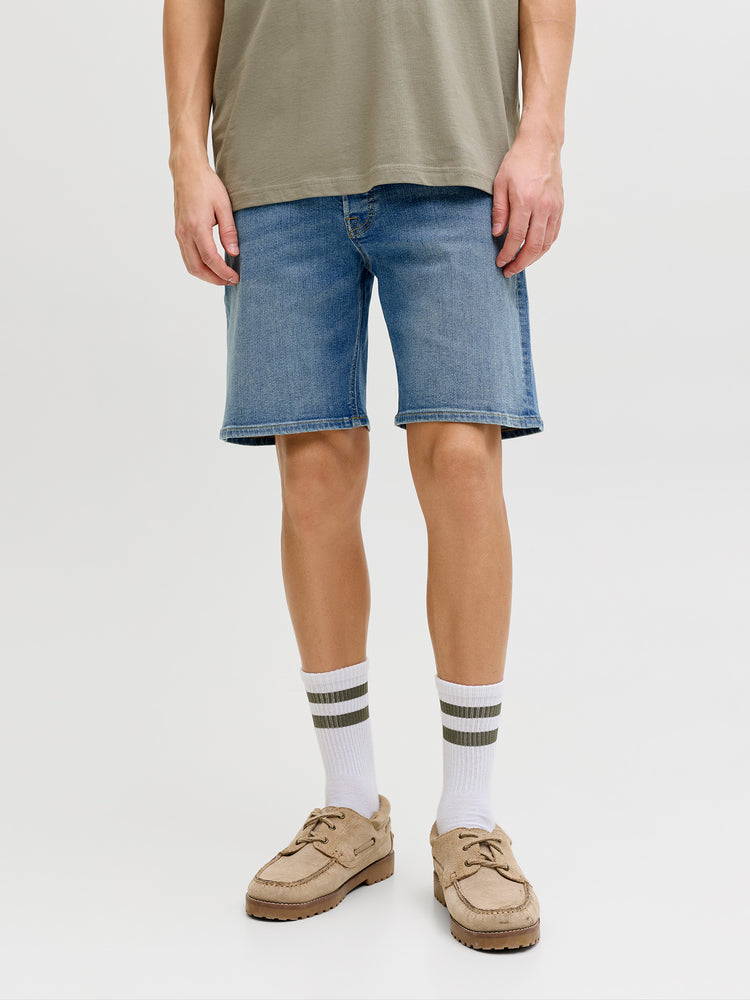 Ανδρική βερμούδα τζιν blue denim JJIRICK JJORIGINAL SHORTS AT 12290839 | 12290839