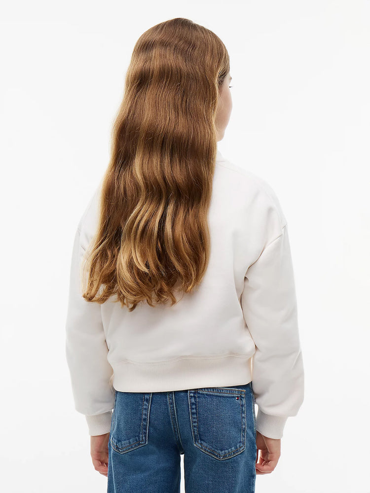 Παιδική μπλούζα φούτερ TOMMY SCRIPT PRINTED SWEATSHIRT KG0KG09572YBH | KG0KG09572YBH