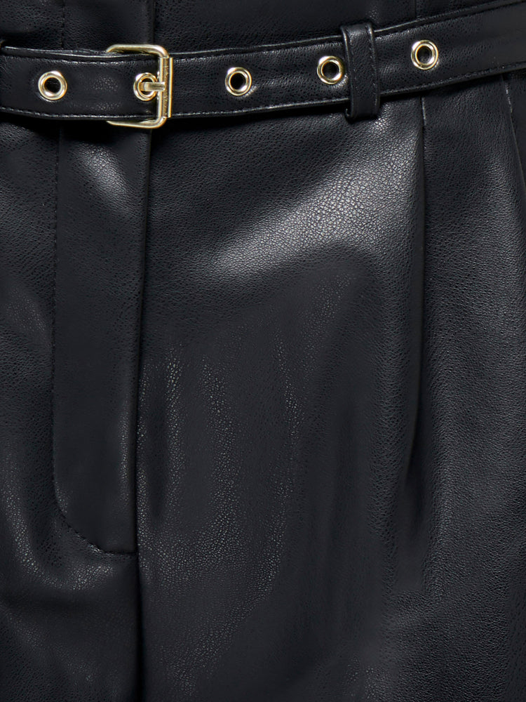 Γυναικείο σορτς δερματίνη ONLHEIDI FAUX LEATHER SHORTS OTW NOOS 15275421 | 15275421