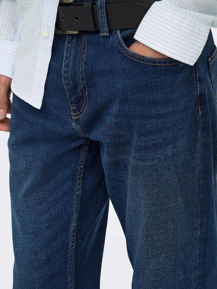 Ανδρικό παντελόνι τζιν ONSWEFT REG 7900 EY BOX JEANS NOOS 22027900 | 22027900