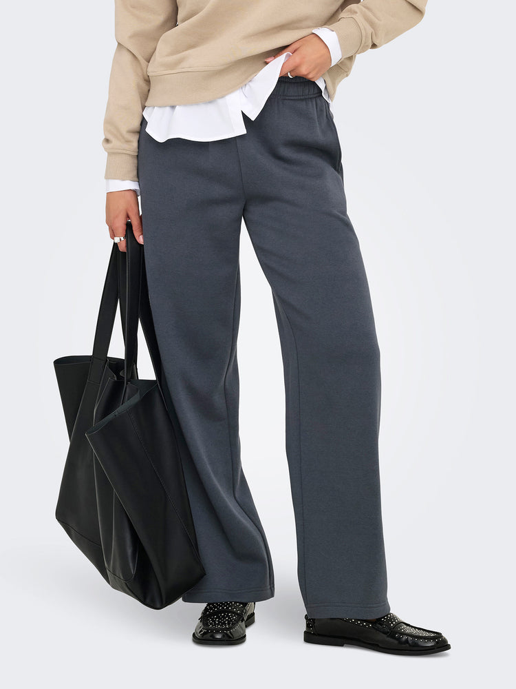 Γυναικείο παντελόνι φόρμας ONLBEST LIFE STRAIGHT PANT SWT NOOS 15338734 | 15338734