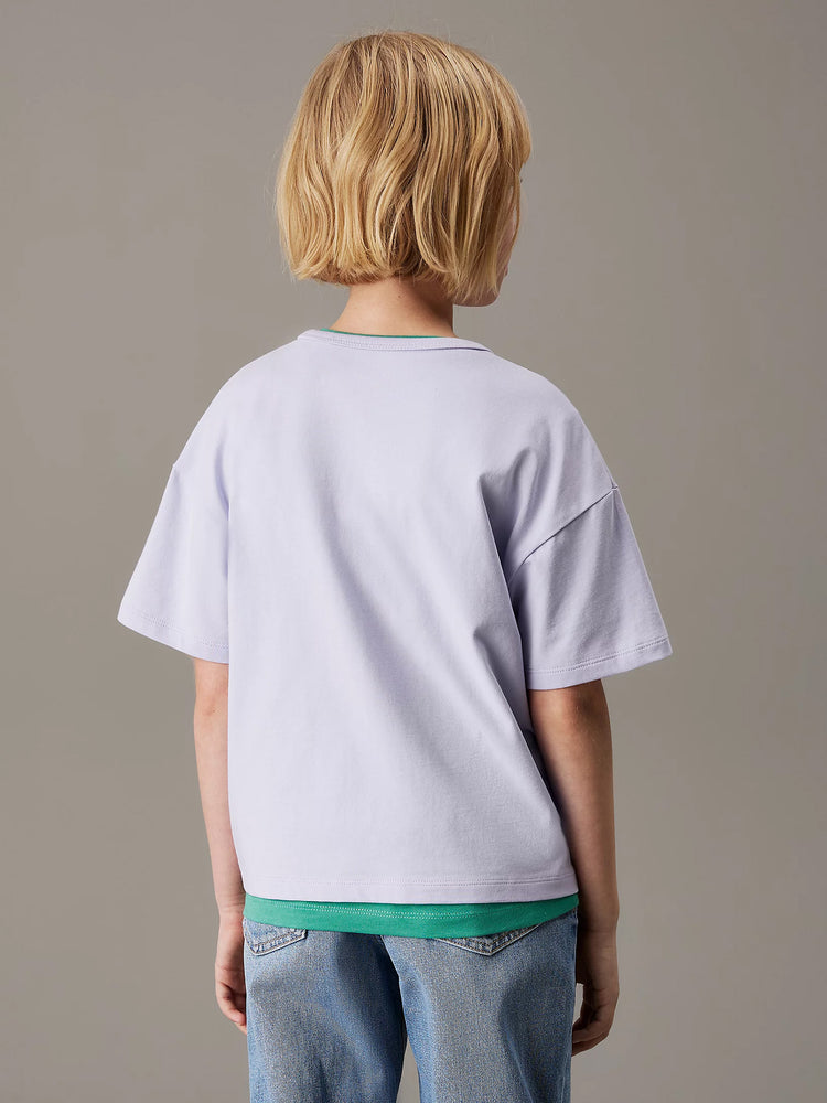 Παιδική μπλούζα METALLIC CK T-SHIRT IG0IG02863VGH | IG0IG02863VGH