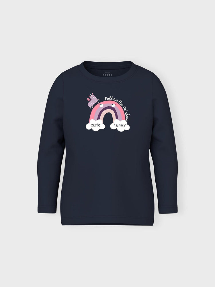 Παιδική μπλούζα μακό NMFVEEN LS TOP R1 13223215 | 13223215