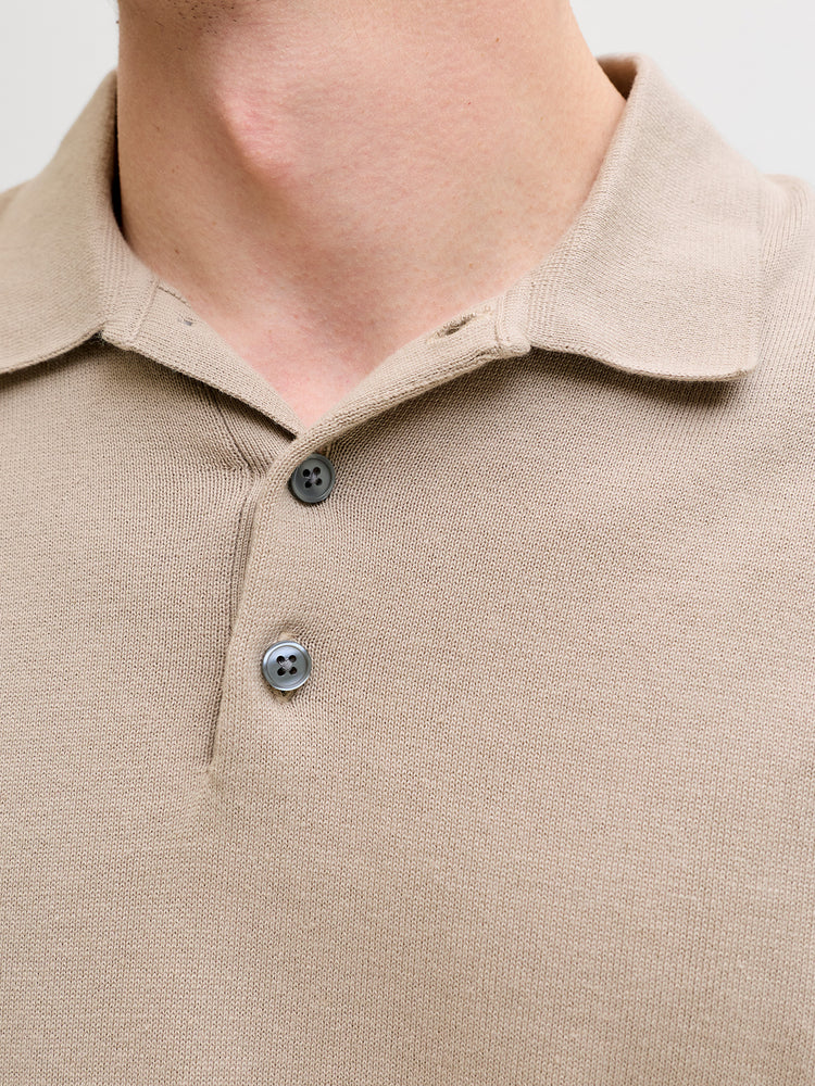 Ανδρικό polo πλεκτό JJWILL KNIT POLO SS 12288552 | 12288552