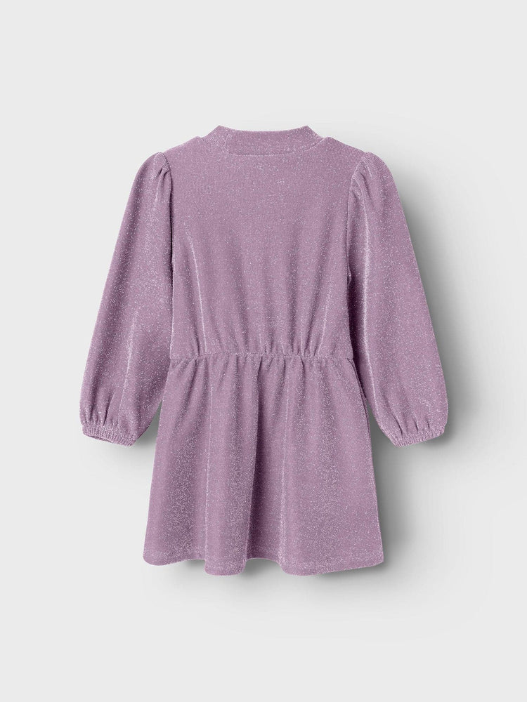Παιδικό φόρεμα γκλίτερ NMFRAGNE LS DRESS 13223579 | 13223579