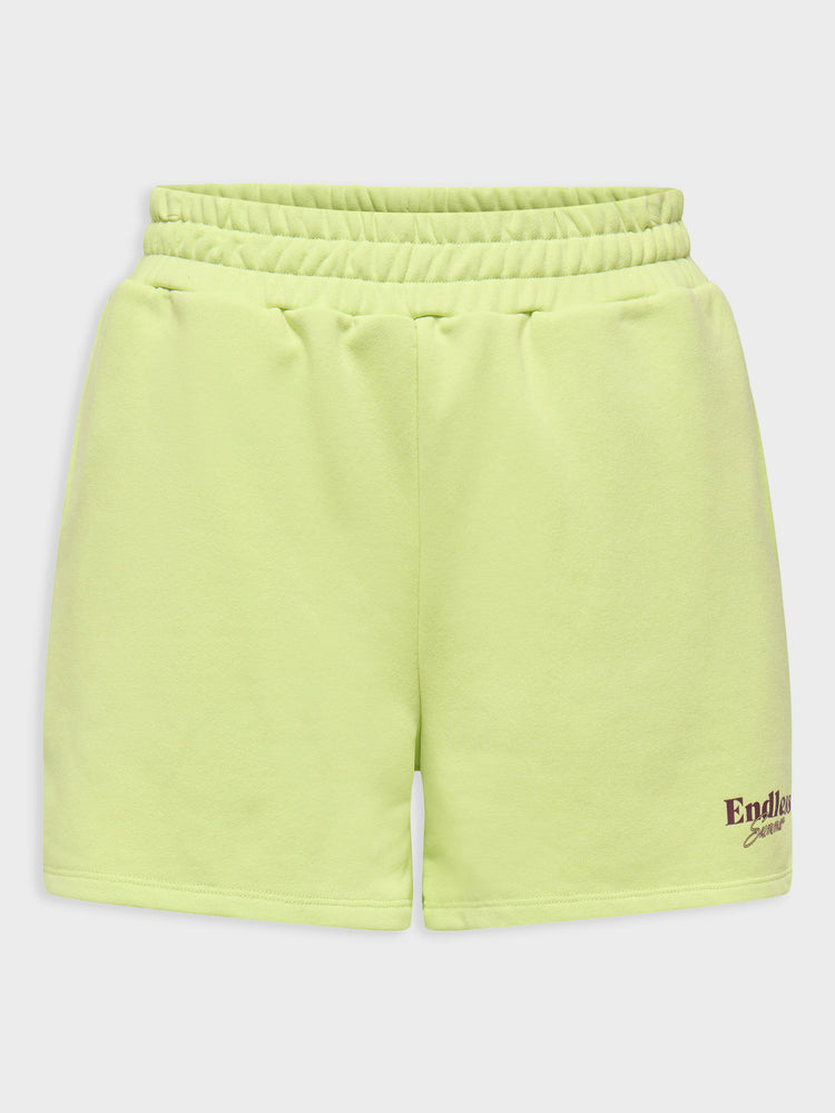 Γυναικείο σορτς φούτερ ONLCORA PRINT SHORTS 15347040 | 15347040