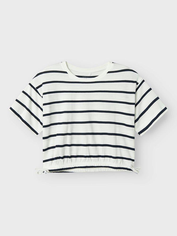 Εφηβική μπλούζα crop NKFFUNION SS CROPPED BOXY TOP NOOS 13229295 | 13229295